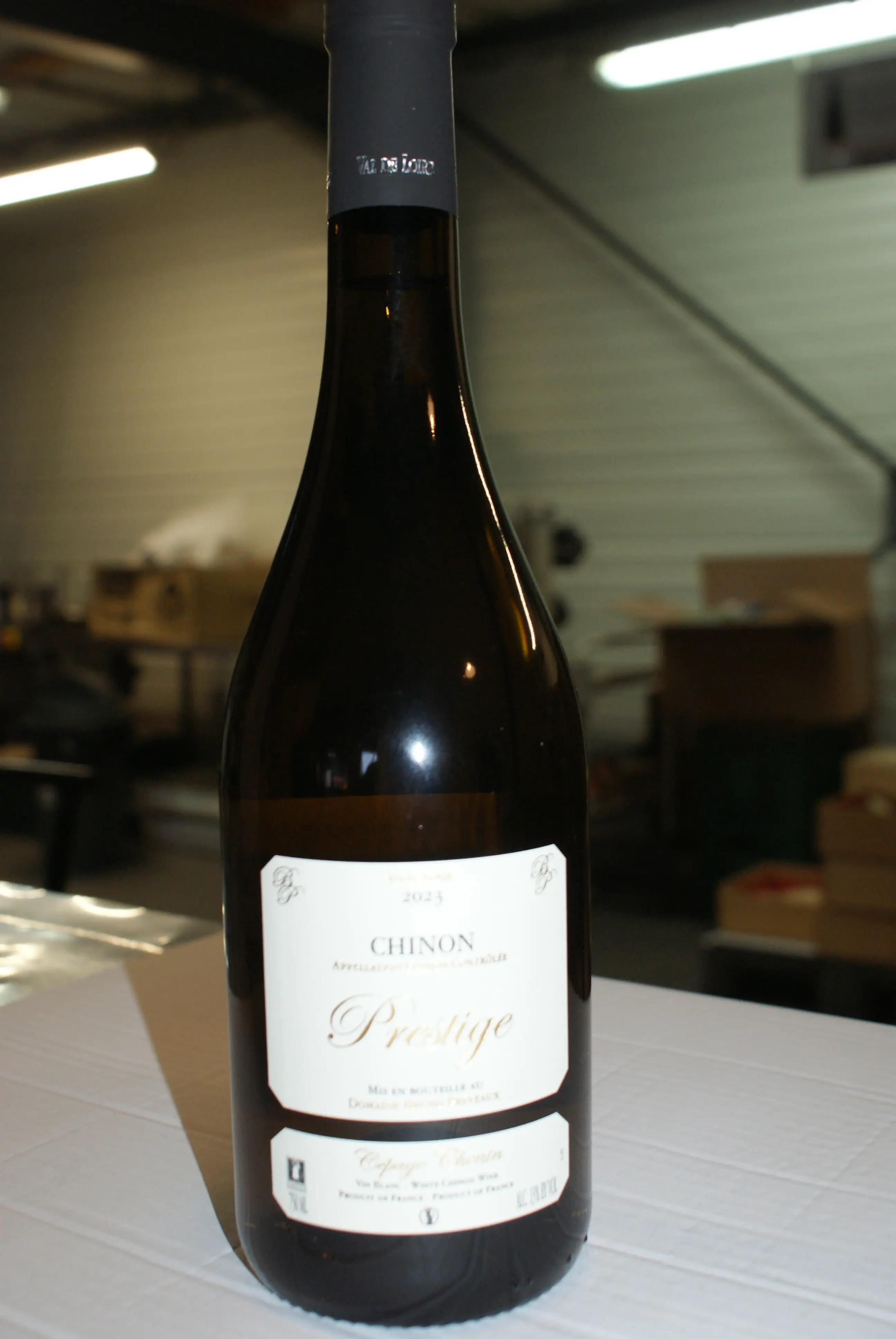 cuvee Prestige vin blanc chinon opt